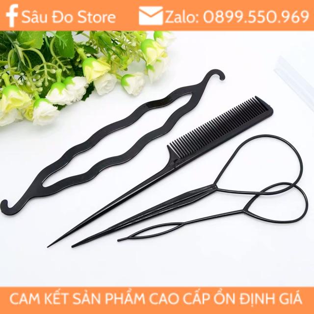 SET 4 DỤNG CỤ LÀM TÓC FREESHIP50K