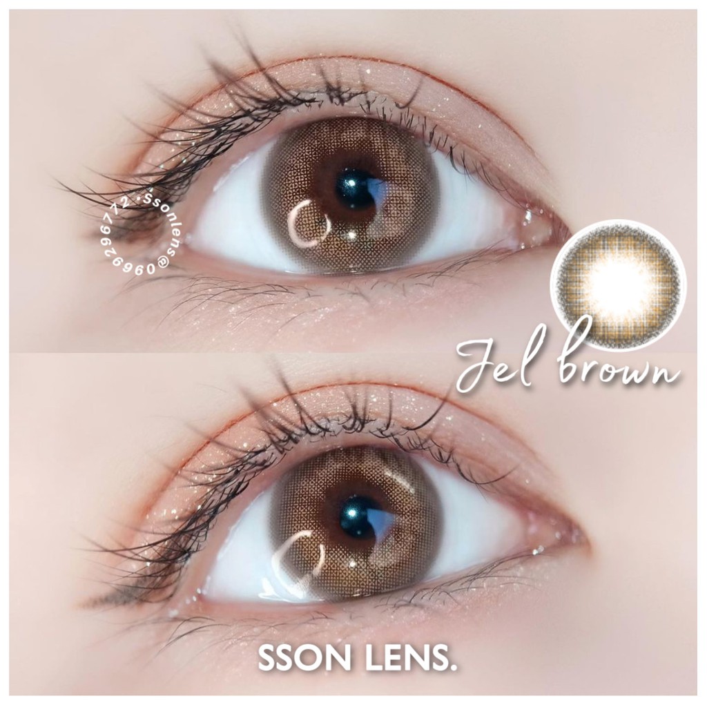 ( CÓCẬN ) Mẫu Jel 14mm - Vassen Contact Lens kính áp tròng