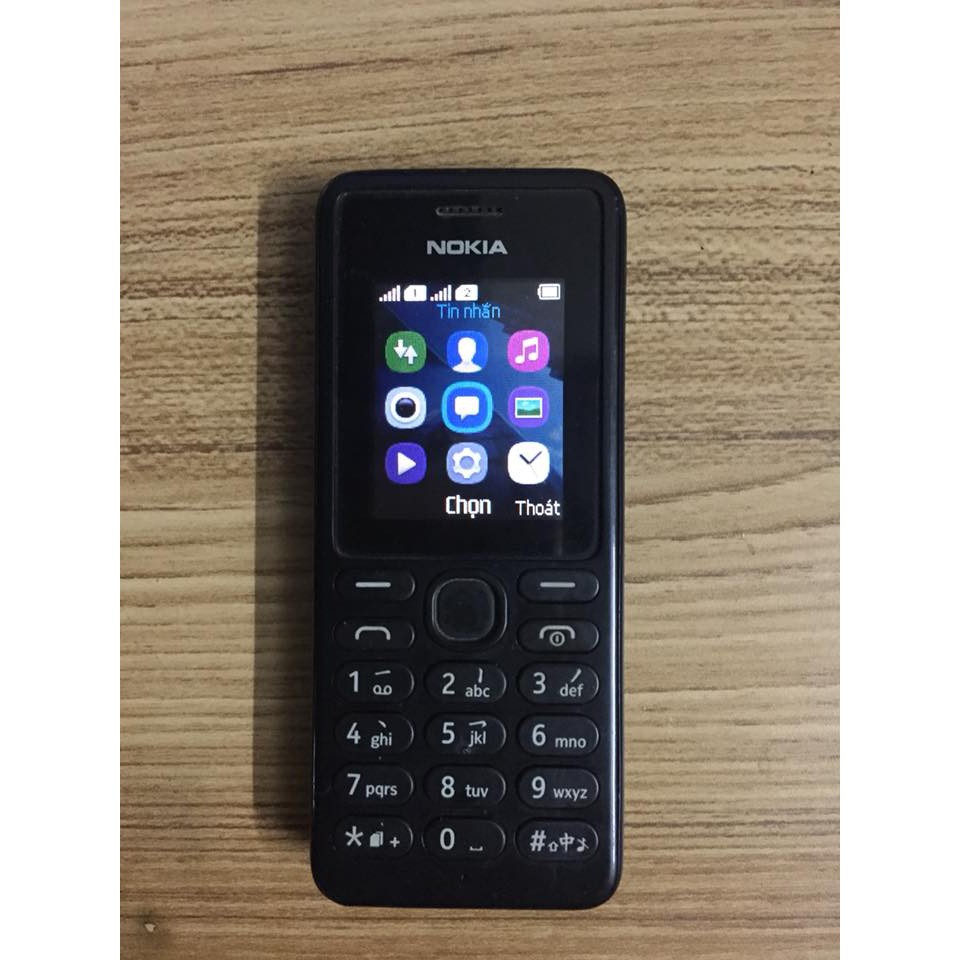 Điện thoại di động Nokia 108 (2 sim,Black)