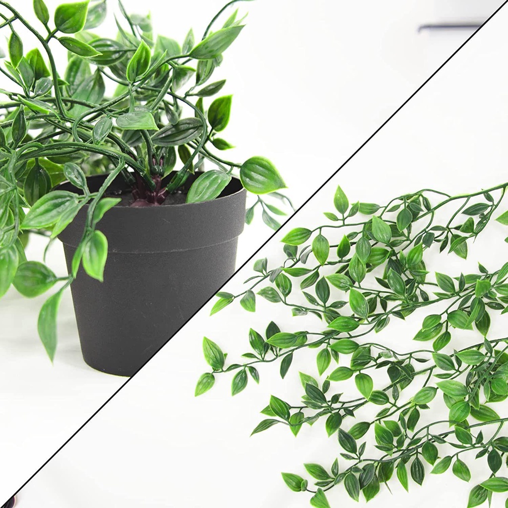 Dây Lá Bạch Đàn Nhân Tạo Treo Tường Trang Trí Nhà Cửa / Văn Phòng