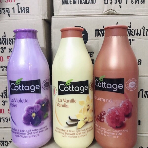 Sữa tắm cottage 750ml