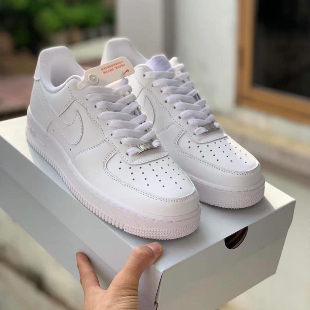 🌹giaygiagoc🌹Giày AF1 all white, Nike Air Force 1 Hàng Đẹp Full Box Bill