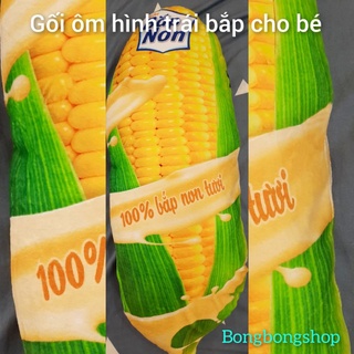 Gối ôm hình trái bắp Kun cho bé, siêu dễ thương, siêu rẻ