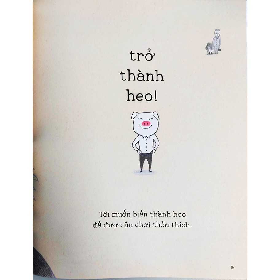 Sách thiếu nhi - Ước Mơ Heo - Chuyện một chú bé ước mơ được biến thành heo