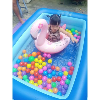 COMBO BỂ BƠI PHAO 2M1 CHO 4 NGƯỜI + BƠM ĐIỆN 2 CHIỀU