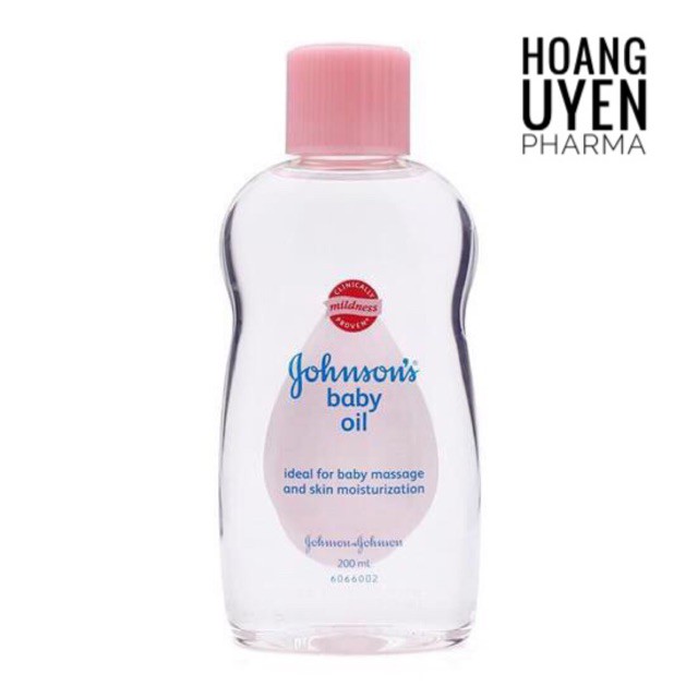 Dầu massage dưỡng ẩm Johnson's Baby Oil 50ml & 200ml