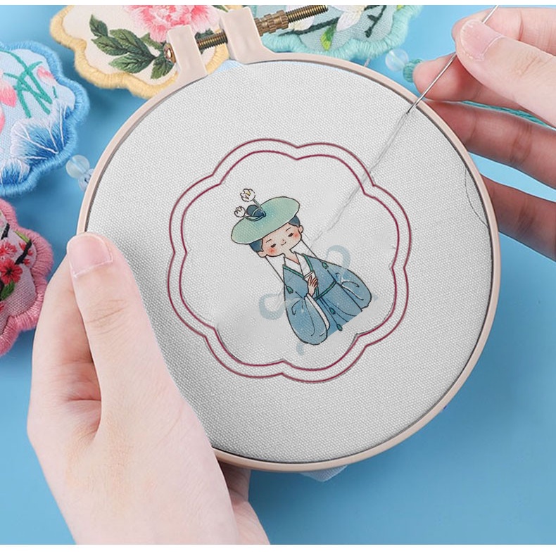 Túi Thơm Tự Thêu Tay Thủ Công - 12 CUNG HOÀNG ĐẠO - Quà tặng May Mắn Bình An Bộ Kit nguyên liệu DIY Handmade - Mie Shop