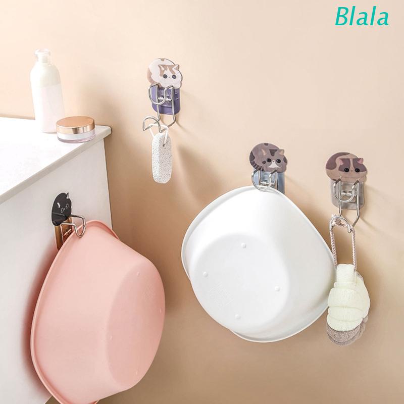Móc Treo Đồ Dán Tường Hình Mèo Dễ Thương