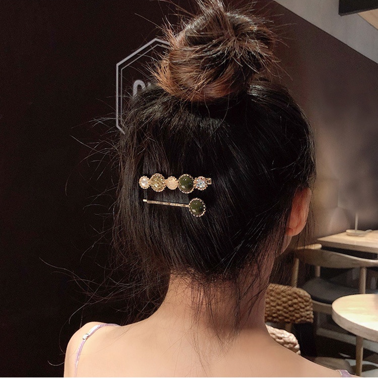Bộ 2 Kẹp Tóc Ngọc Trai Thời Trang Hàn Quốc