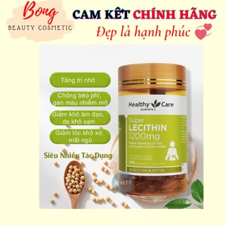 Mầm đậu nành healthy care super lecithin đẹp da, đào thải độc tố gan - ảnh sản phẩm 1