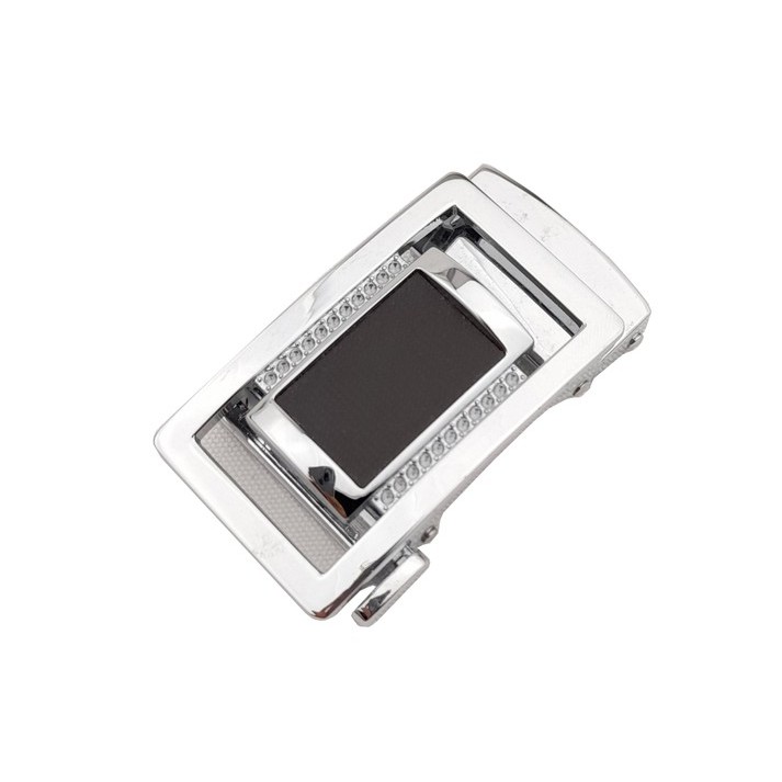 [KHÓA INOX] Mặt Khóa Thắt Lưng INOX Cao Cấp Cho Dây 3.4-3.6cm (Cho Dây Có Khấc - Khóa Kẹp Rút)