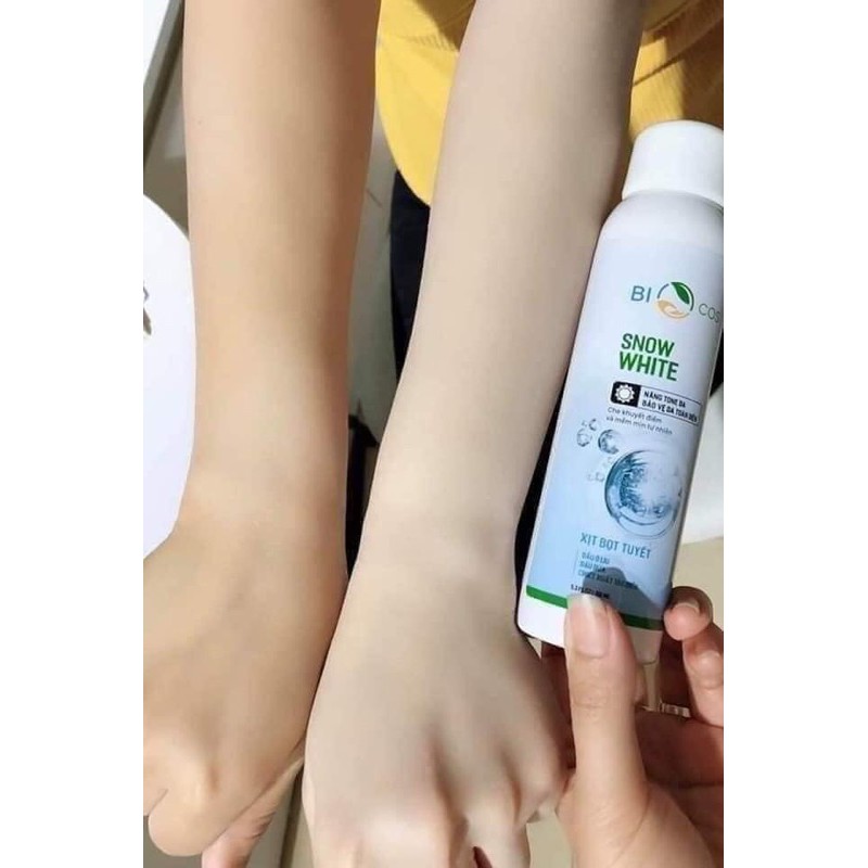 [BIOCOS] Xịt kem chống nắng, dưỡng trắng dưỡng da và bảo vệ da BIOCOS Snow White | BigBuy360 - bigbuy360.vn