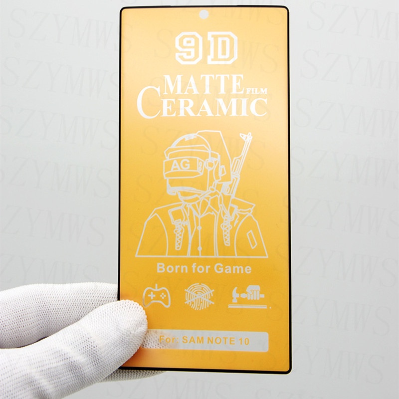 Miếng Dán Bảo Vệ Màn Hình Bằng Gốm Cho Samsung Galaxy S23 S22 S21 S20 Ultra Plus S21 S20 FE Note 20 Ultra S 8 9 10 Plus Note 8 9