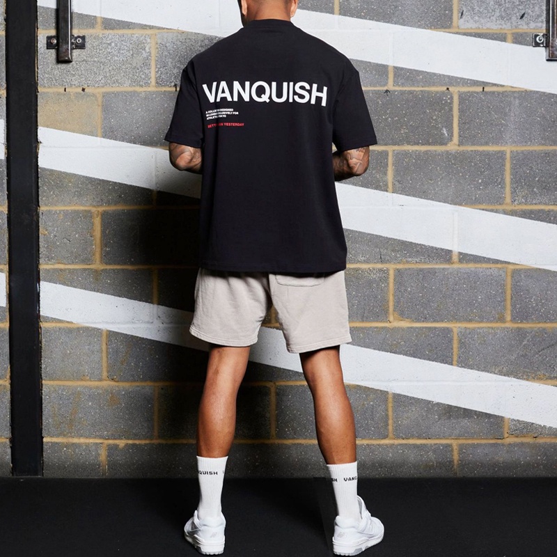 Áo Thun Cotton Nam Tay Ngắn Dáng Rộng Thoải Mái