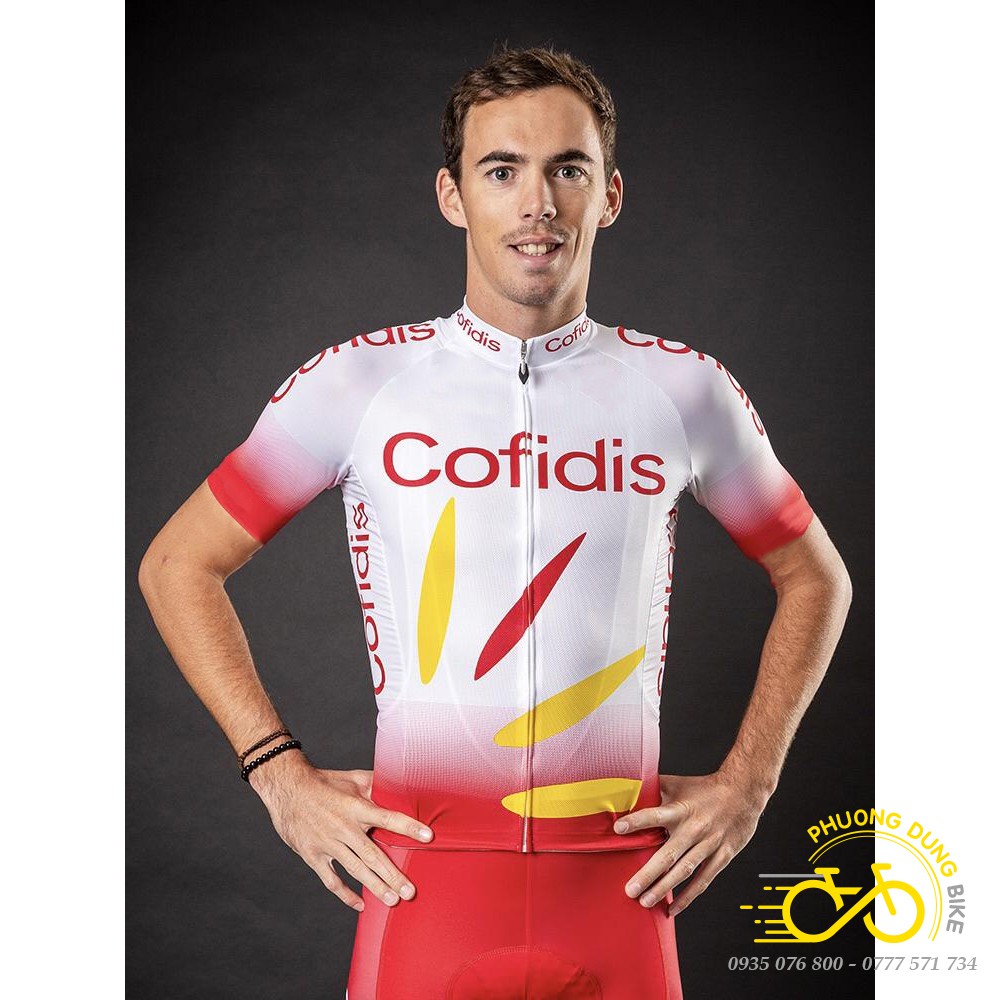 Bộ quần áo thể thao đi xe đạp SCOTT - FIDEA - Cofidis - Lotto