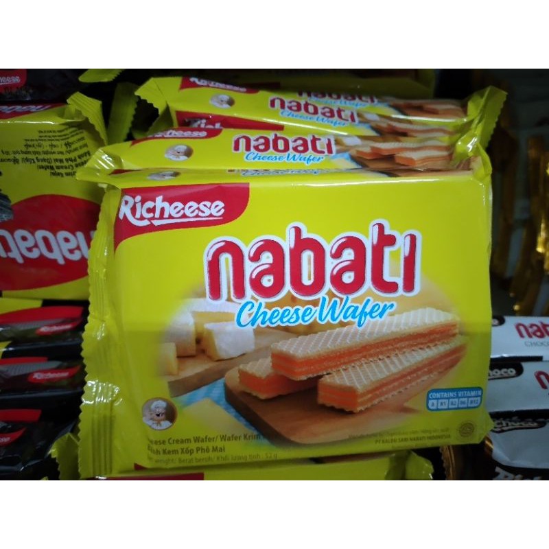 Bánh Nabati vị phô mai gói 52g