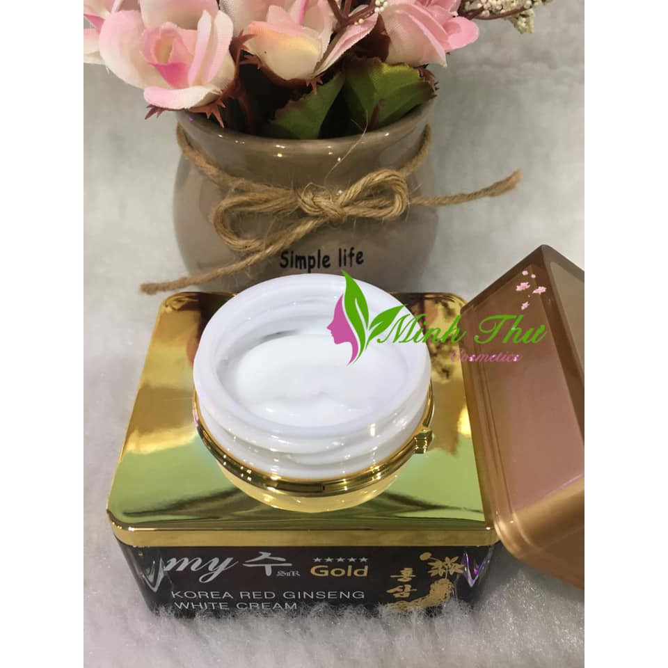 Kem Sâm Hàn Quốc My Gold Korea Red Ginseng White Cream 50ml