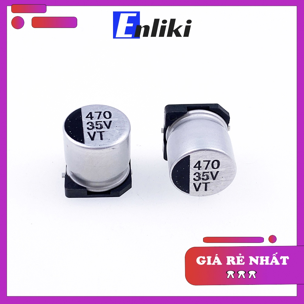 470uF 35V 10x10mm Tụ Nhôm