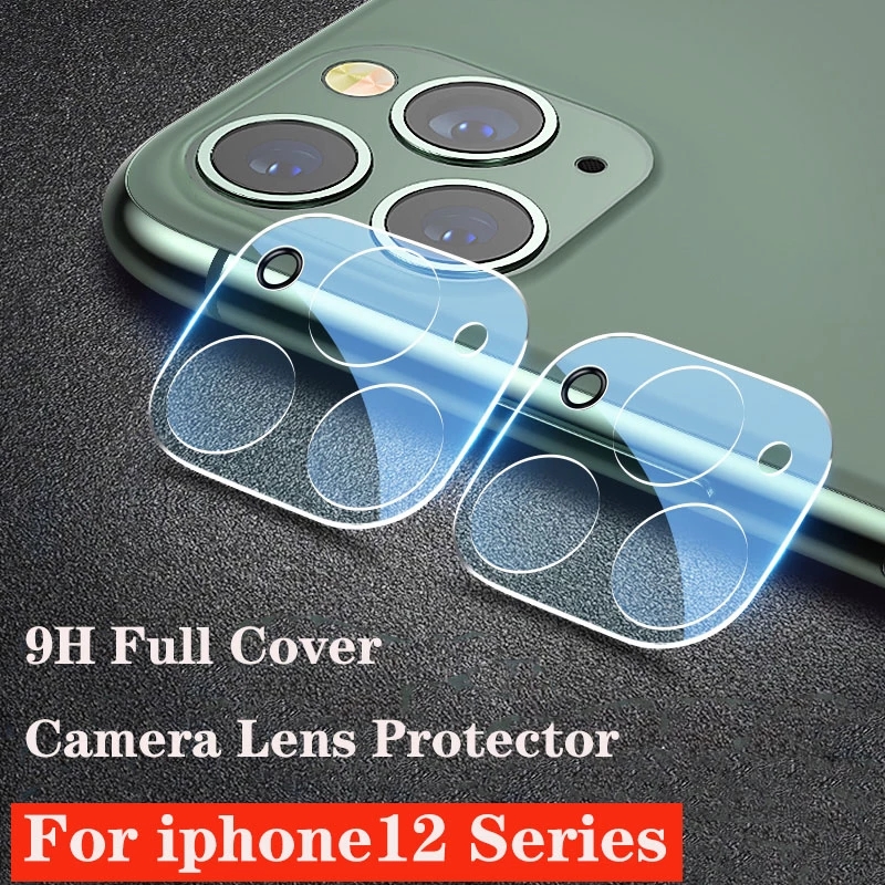 1 / 3 Miếng Dán Bảo Vệ Camera 9h Cho Iphone 12 Pro Max 12 Mini