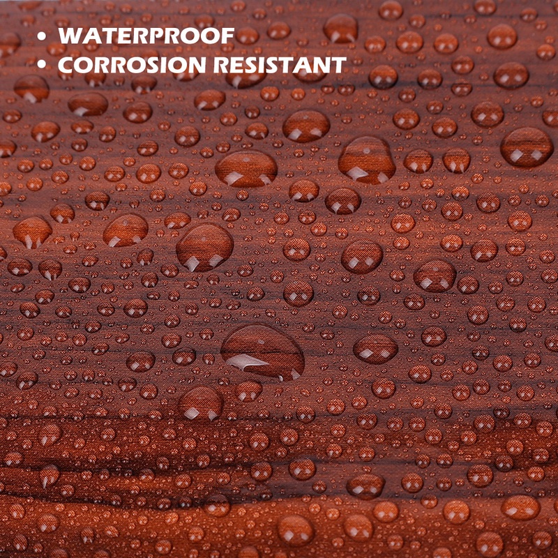 Miếng Dán Đề Can PVC 10x100cm Họa Tiết Vân Gỗ Chống Nước Trang Trí Nội Thất Xe Hơi