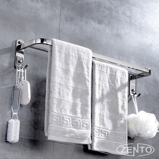 Giá vắt, treo khăn kép inox Zento HA4609