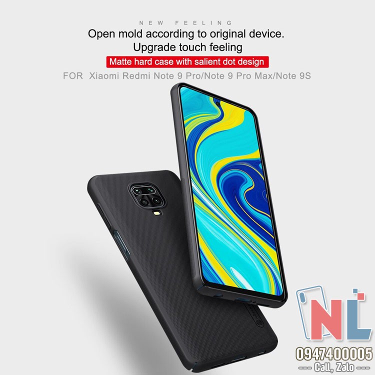 Ốp lưng Xiaomi Redmi Note 9 Pro Nillkin chính hãng