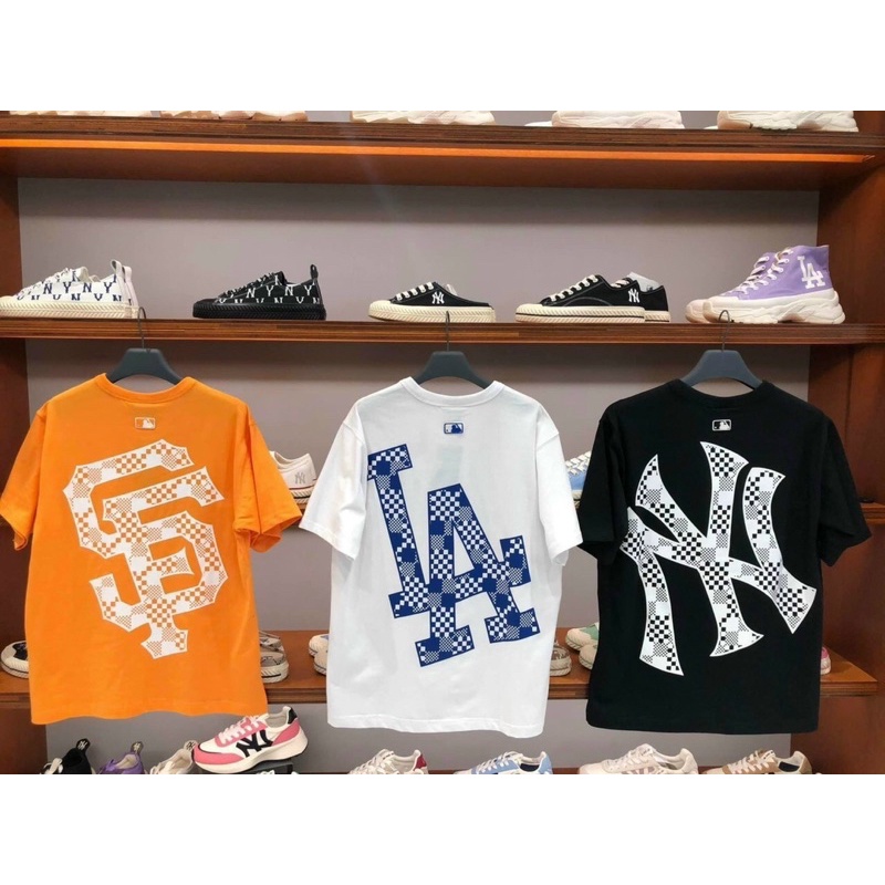 Áo MLB Full Tag Hình Thật Vải Cotton Thoáng Mát