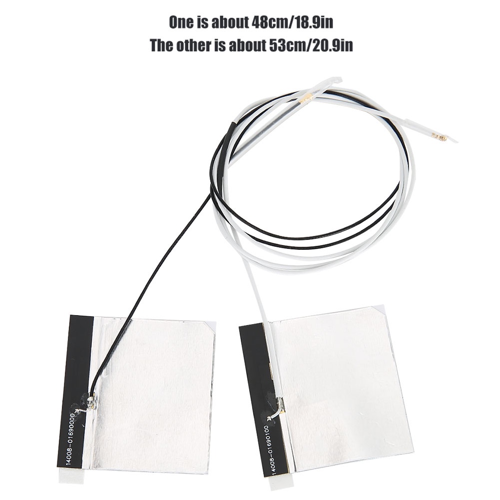 Set 2 Ăng Ten Wifi Ipe Gene4 M.2 Ipex4 Cổng 2.4 / 5g Cho Intel