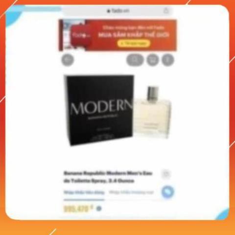 [Sale1205]Nước Hoa Banana Republic Modern 100ml cho nam