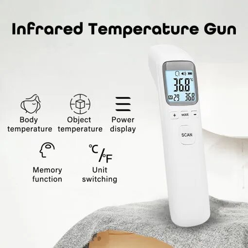 [Hỏa Tốc 1H] Nhiệt kế hồng ngoại CHANG KUN INFRARED THERMOMETER CK-T1803 1502 đo nhiệt độ người lớn, em bé ko tiếp xúc