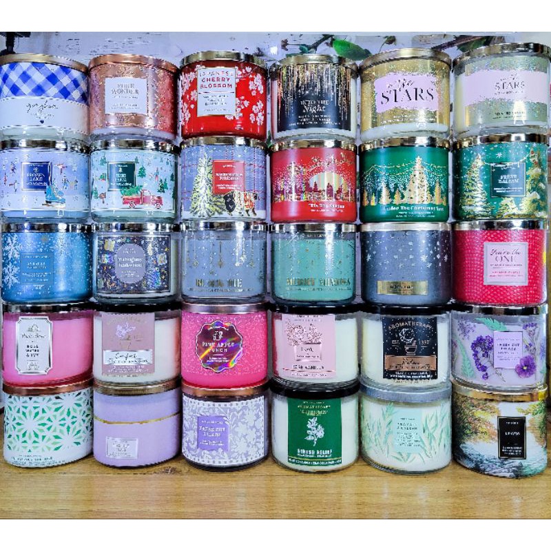 Nến thơm Bath and Body work 3 tim 411g