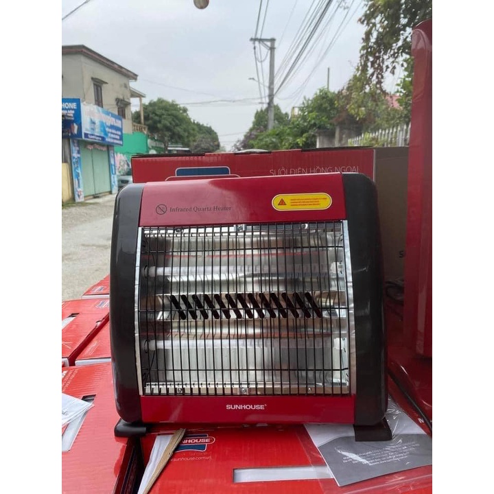 Quạt sưởi điện hồng ngoại Sunhouse SHD7013 Bảo hành 12 thang
