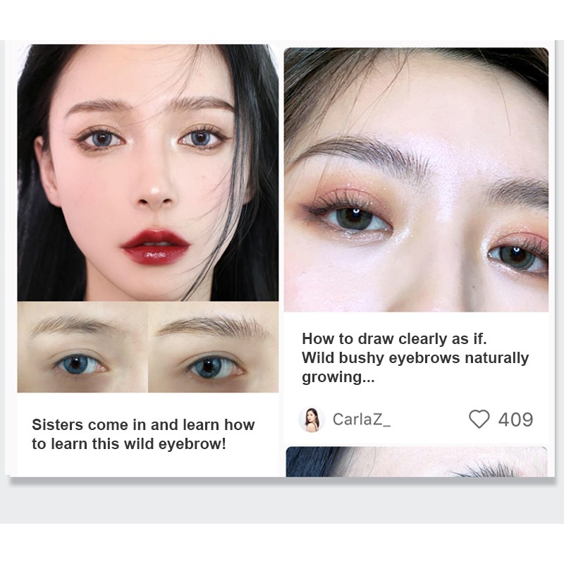 ☀☀☀ (Hàng Mới Về) Kem Tạo Kiểu Lông Mày Tự Nhiên Không Màu Lâu Trôi ☝☝☝ | BigBuy360 - bigbuy360.vn