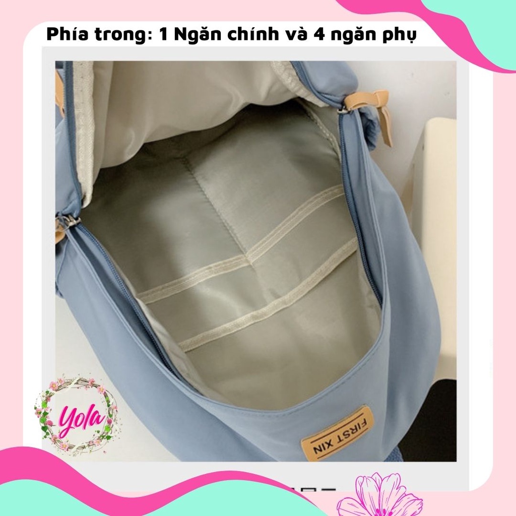 Balo nữ đi học nhiều ngăn Yola shop ullzang thời trang Hàn Quốc BALO.002