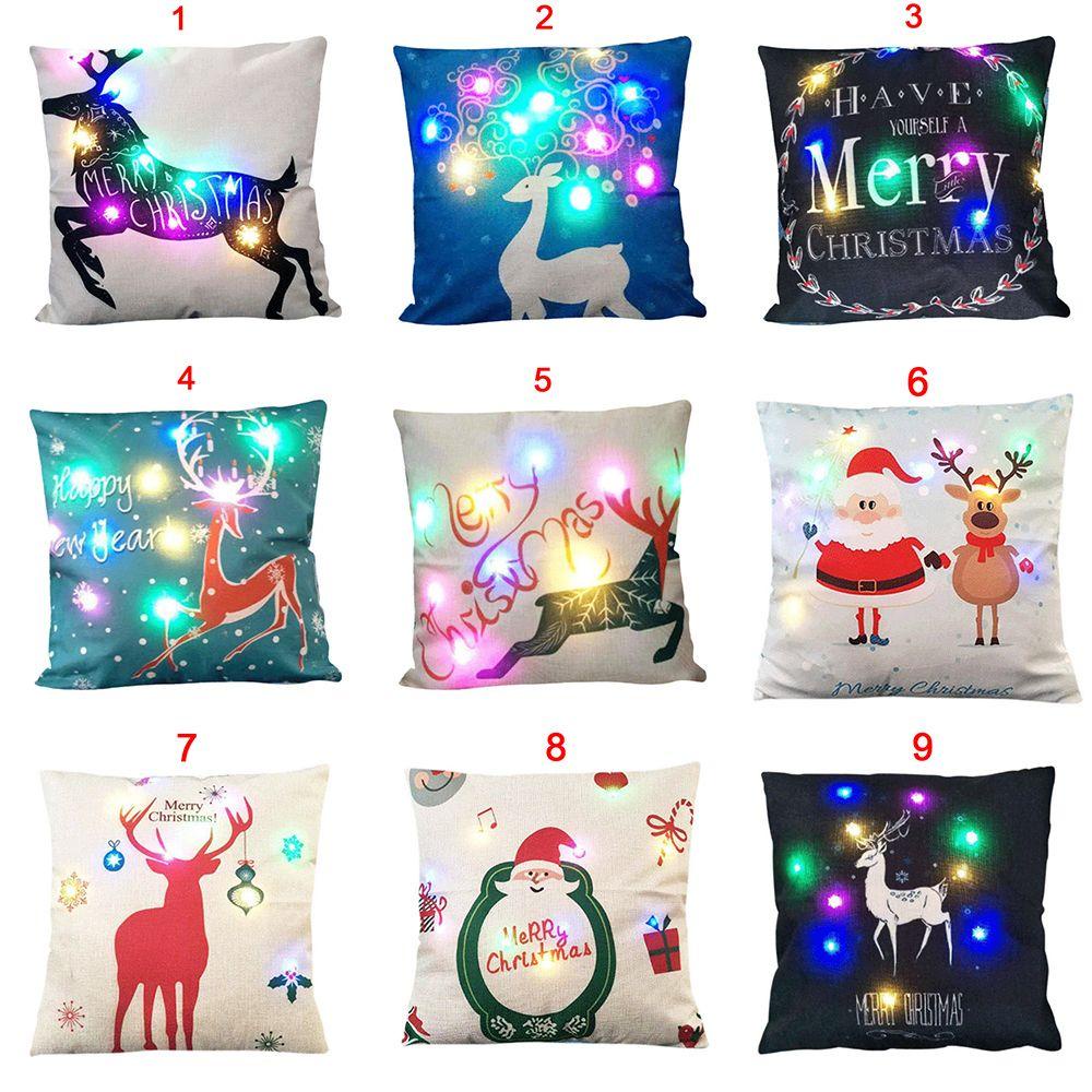 GOGOUP Vỏ GốI ĐèN LED NhiềU MàU TuyệT ĐẹP Trang Trí Giá