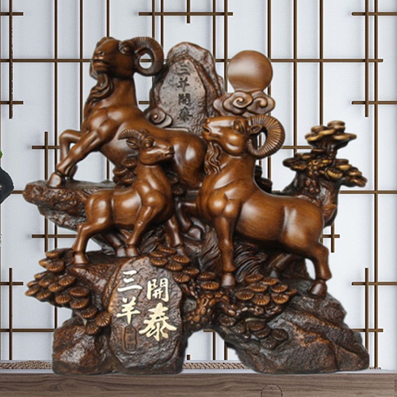 Tượng 3 con dê