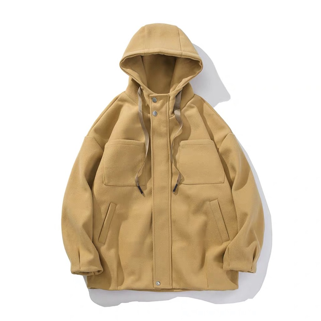Áo Khoác Hoodie Nam Túi Hộp Phong Cách Thời Trang Thu Đông mới Nhất