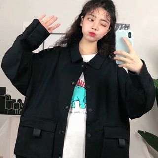 Áo khoac nam nu street style