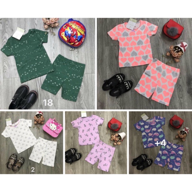 Bộ carter’s hoạ tiết