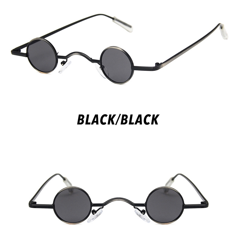 Kính Mát Gọng Tròn Màu Sắc Ngọt Ngào Phong Cách Retro