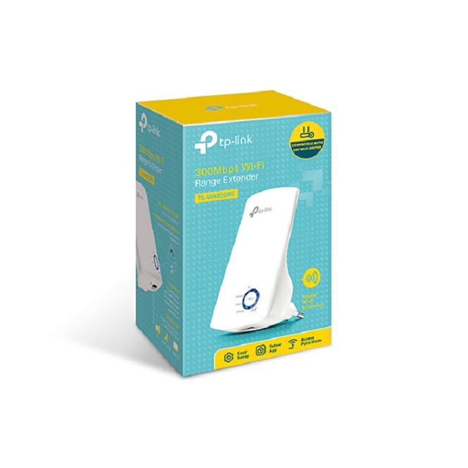 Bộ Mở Rộng Sóng Wifi TP-Link TL-WA850RE Chuẩn N 300Mbps - Hàng Chính Hãng