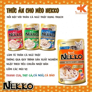Pate Nekko Thái Lan Cho Mèo Mọi Lứa Tuổi 70g