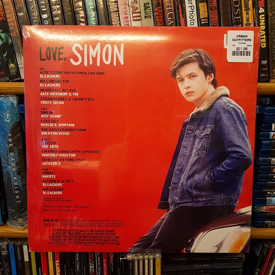 Love, Simon (Original Motion Picture Soundtrack) Brand new sealed mới
