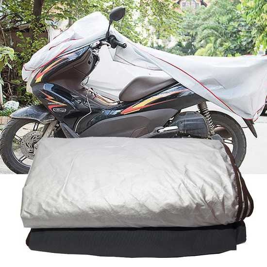 Combo 2 áo trùm máy vải bạt phủ xe máy áo trùm xe máy vải chống mưa loại cao cấp