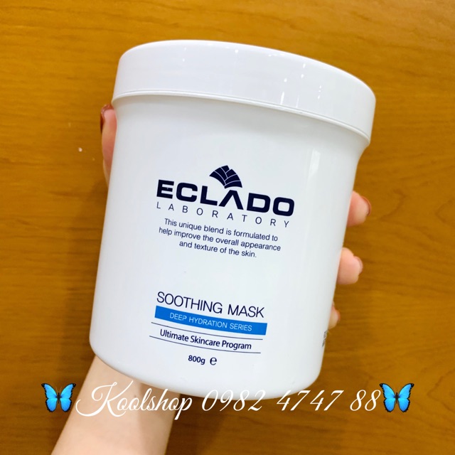 🌿 Mặt nạ làm dịu da sau vi kim, lăn kim, phục hồi da yếu nhạy cảm, bổ sung độ ẩm Eclado– Soothing mask🌿