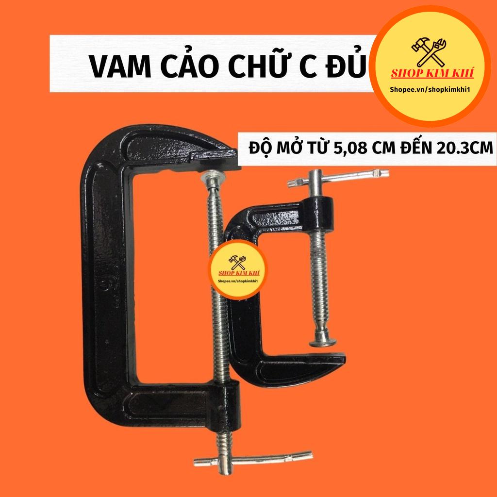 Vam cảo kẹp chữ C, vam gỗ