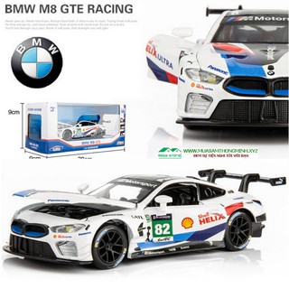 Mô Hình Xe Đua BMW M8, Xe Thể Thao Bằng Kim Loại - Tỷ lệ 1:32