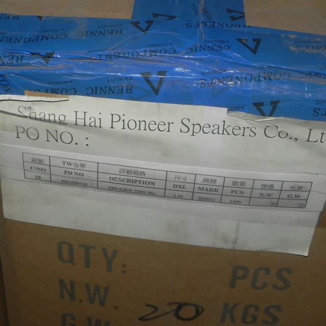 1 Tụ Điện Pioneer Xpp 250v6.8uf 6. 8mf 250vdc160vac