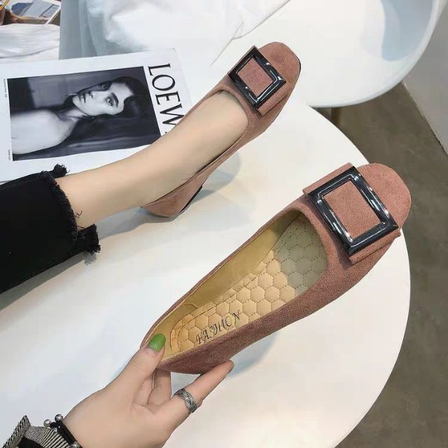 (Order) Bệt da lộn vuông bigsize,fullsize từ 35-44 | BigBuy360 - bigbuy360.vn