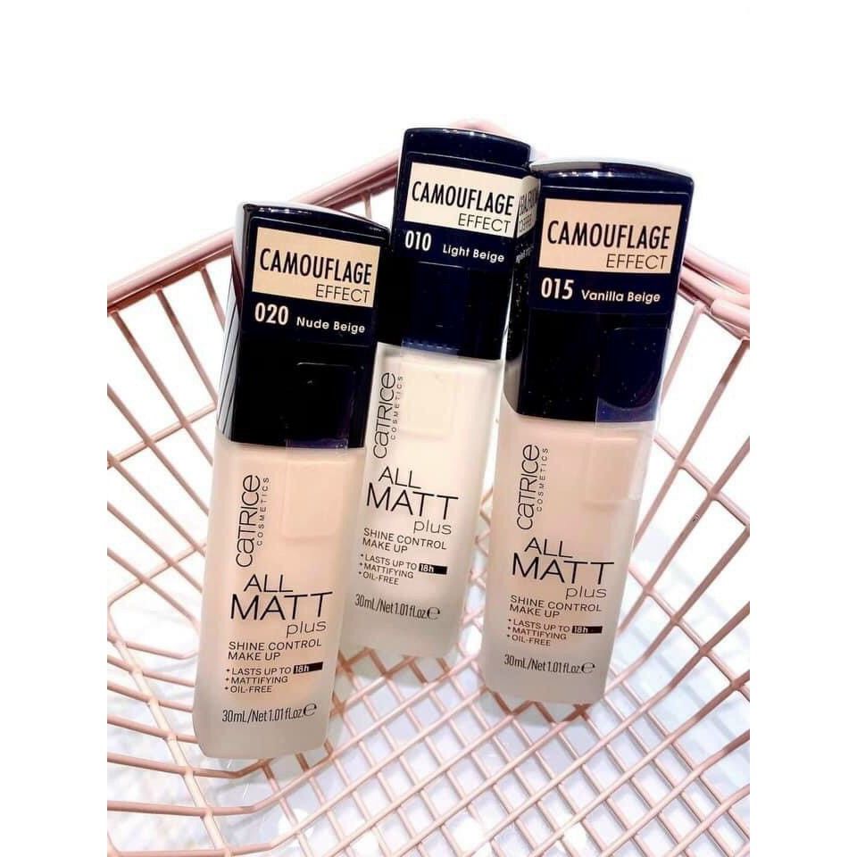 [AUTH] Kem nền Catrice all matt plus 18h | BigBuy360 - bigbuy360.vn